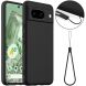 Защитный чехол Deexe Silicone Case with MagSafe для Google Pixel 8A - Black (341068B). Фото 1 из 9