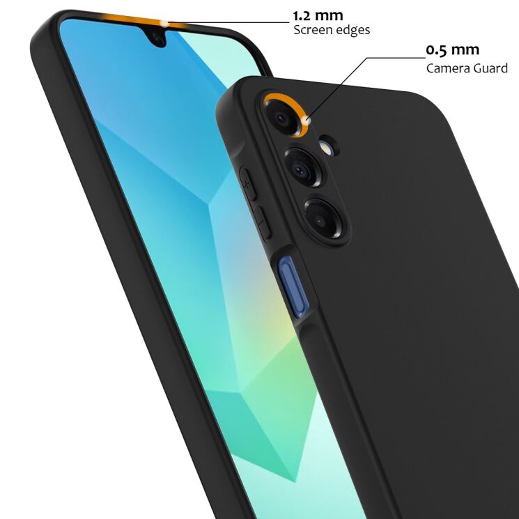 Защитный чехол Deexe Silicone Case with MagSafe для Samsung Galaxy A27 (A276) - Black: фото 6 из 8