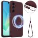 Защитный чехол Deexe Silicone Case with MagSafe для Samsung Galaxy A27 (A276) - Wine Red (408624WR). Фото 1 из 8