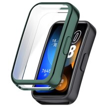 Защитный чехол Deexe Silicone Frame для Huawei Band 8 / 9 - Green: фото 1 из 8