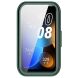 Защитный чехол Deexe Silicone Frame для Huawei Band 8 / 9 - Green (328517G). Фото 5 из 8