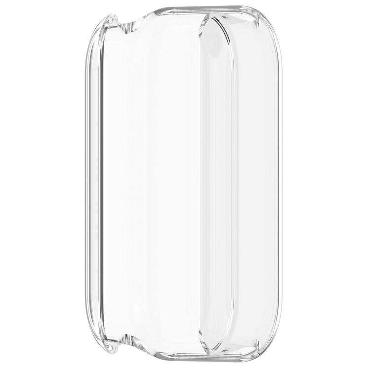 Захисний чохол Deexe Silicone Frame для Xiaomi Smart Band 11 Active - Transparent: фото 5 з 7