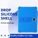 Защитный чехол Deexe Silicone Kickstand для OnePlus Pad Pro - Baby Blue (379804TT). Фото 4 из 10