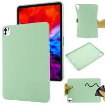 Защитный чехол Deexe Silicone Shell для Apple iPad Pro 11 (2024) - Green: фото 1 из 9