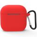 Защитный чехол Deexe Silicone Sleeve для Apple AirPods 4 - Red (364411R). Фото 1 из 11