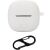 Захисний чохол Deexe Silicone Sleeve для Xiaomi Redmi Buds 6 Lite - White: фото 1 з 10