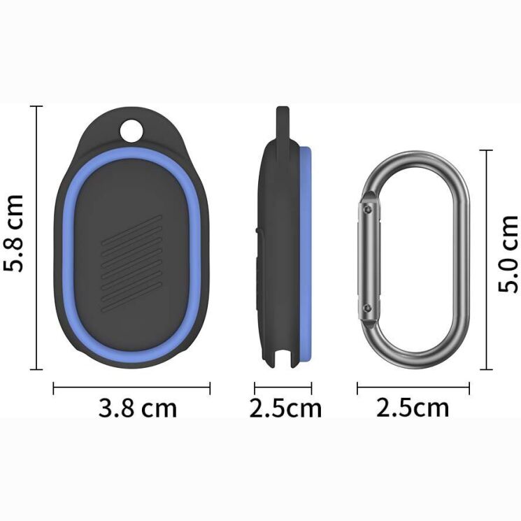 Захисний чохол Deexe Soft Guard для Xiaomi Tag - Black (410304B) Захисний чохол Deexe Soft Guard для Xiaomi Tag - Black: фото 8 з 8