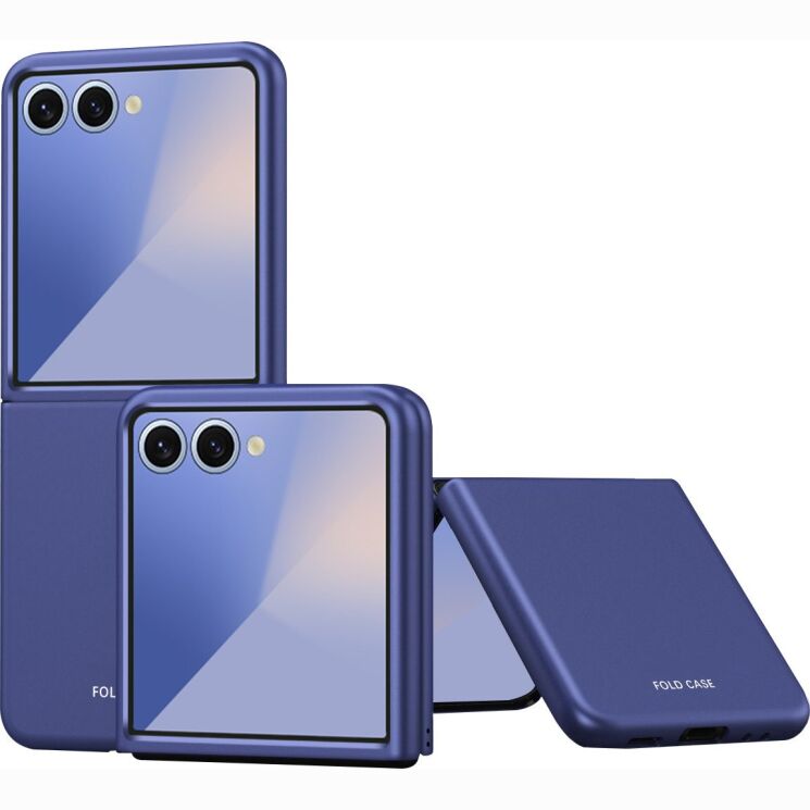 Захисний чохол Deexe Soft Touch Case для Samsung Galaxy Flip 8 - Sapphire (423511SP) Захисний чохол Deexe Soft Touch Case для Samsung Galaxy Flip 8 - Sapphire: фото 1 з 8