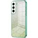 Защитный чехол Deexe Sparkles Cover для Samsung Galaxy S22 (S901) - Green (296323G). Фото 1 из 7
