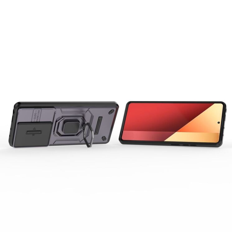 Защитный чехол Deexe Stellar Shield для Xiaomi Redmi Note 13 Pro 4G / Poco M6 Pro - Purple: фото 3 из 6