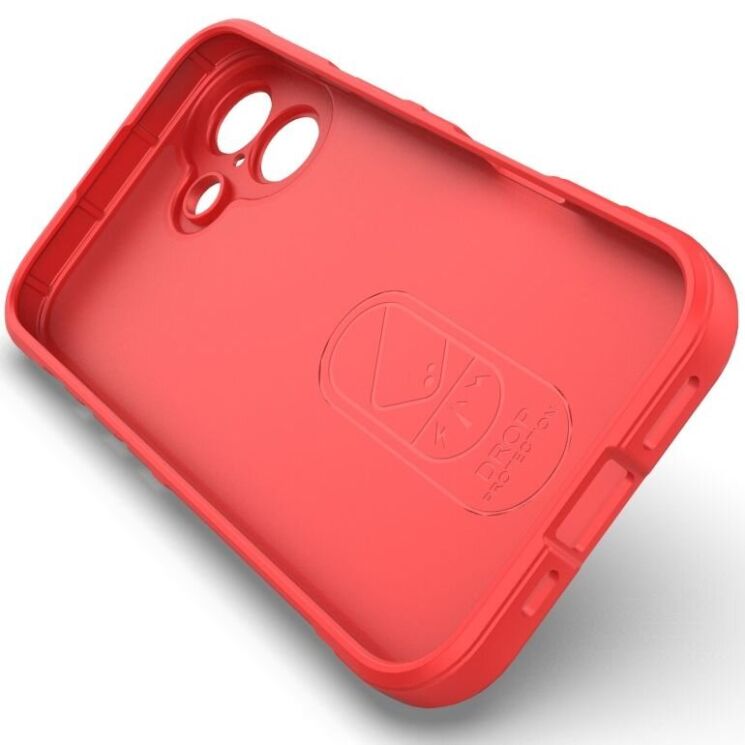 Защитный чехол Deexe Terra Case для Apple iPhone 16 - Red: фото 3 из 7