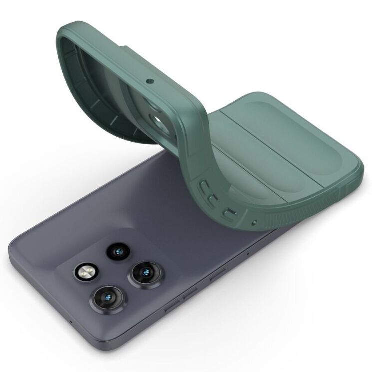 Защитный чехол Deexe Terra Case для Motorola Edge 50 Neo - Green: фото 4 из 7