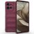Защитный чехол Deexe Terra Case для Motorola Edge 50 - Wine Red: фото 1 из 9