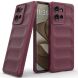 Защитный чехол Deexe Terra Case для Motorola Edge 50 - Wine Red (368500WR). Фото 2 из 9