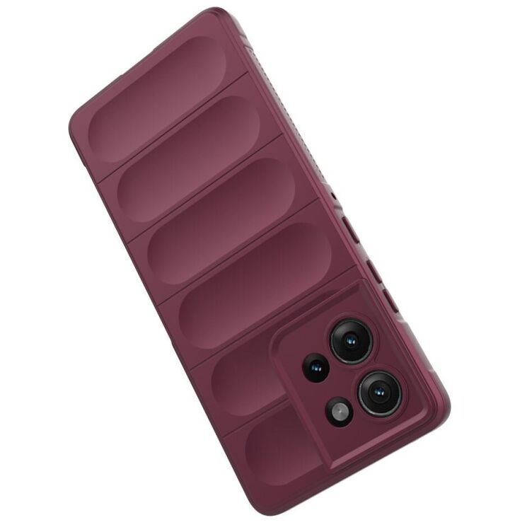 Защитный чехол Deexe Terra Case для Motorola Edge 50 - Wine Red: фото 3 из 9