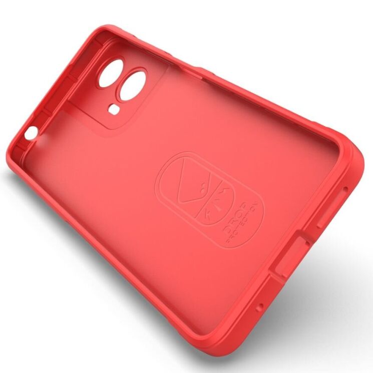 Защитный чехол Deexe Terra Case для Motorola Moto G24 / Moto E14 - Red: фото 3 из 6