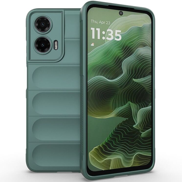 Защитный чехол Deexe Terra Case для Motorola Moto G35 - Green: фото 1 из 6