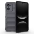 Силіконовий (TPU) чохол Deexe Terra Case для OnePlus Nord CE 5 / Ace 5 Racing - Dark Grey (387607DH)