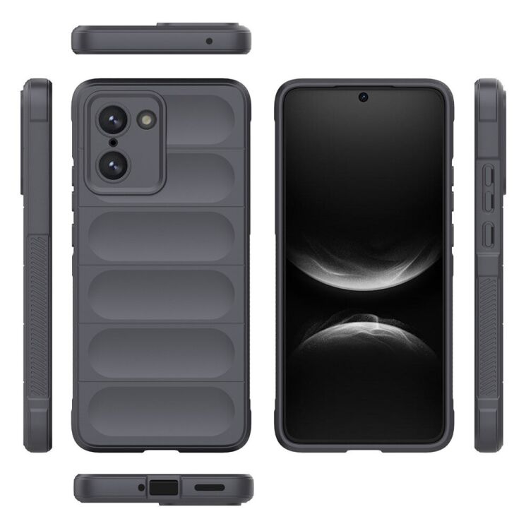 Захисний чохол Deexe Terra Case для OnePlus Nord CE 5 / Ace 5 Racing - Dark Grey: фото 2 з 3