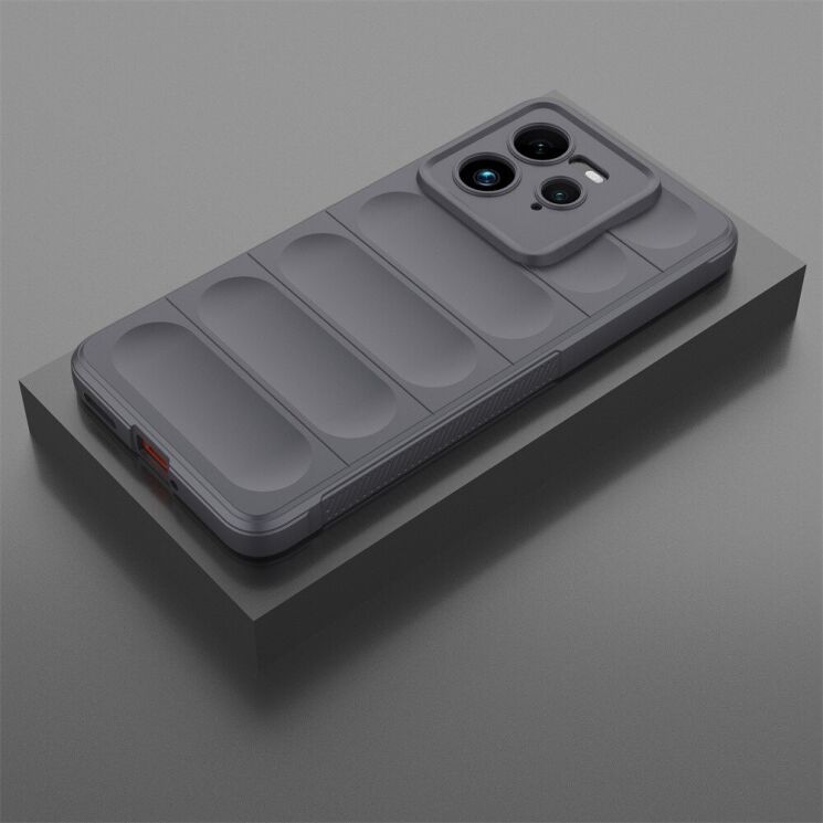 Защитный чехол Deexe Terra Case для Realme GT 7 Pro - Dark Grey: фото 2 из 4