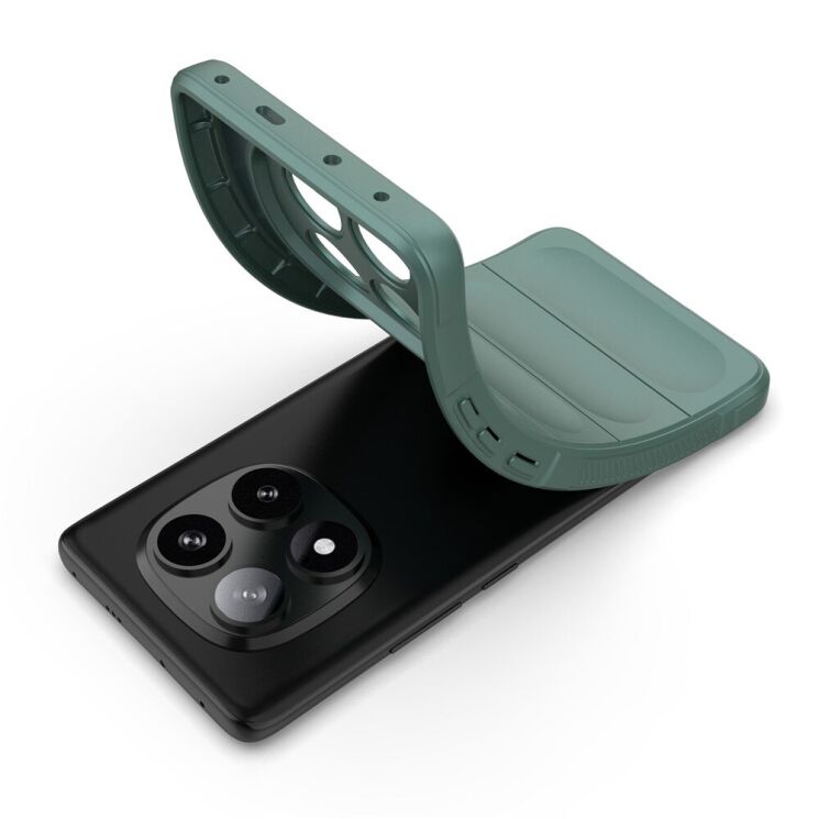 Захисний чохол Deexe Terra Case для Xiaomi Redmi Note 14 Pro 5G - Green: фото 2 з 6