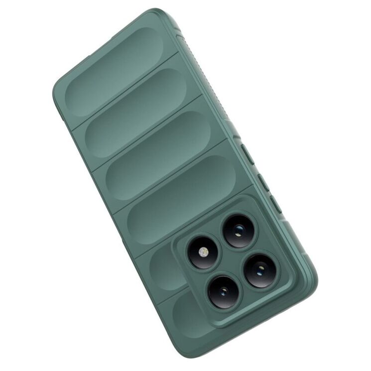 Защитный чехол Deexe Terra Case для Xiaomi Redmi Note 14 Pro 5G - Green: фото 4 из 9