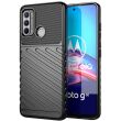 Защитный чехол Deexe Thunder Series для Motorola Moto G60 - Black (286205B)