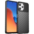 Защитный чехол Deexe Thunder Series для Xiaomi Redmi 12 (4G/5G) / Poco M6 Pro 5G - Black (329023B)
