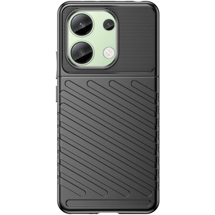 Защитный чехол Deexe Thunder Series для Xiaomi Redmi Note 13 - Black: фото 2 из 8