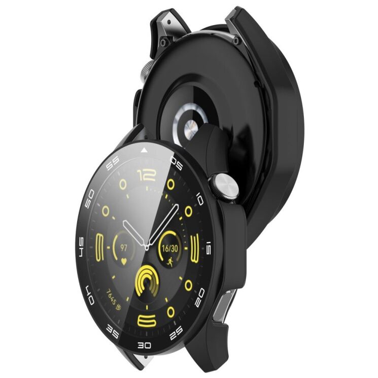 Защитный чехол Deexe Watch Case для Huawei Watch GT 4 (46mm) - Black: фото 3 из 8