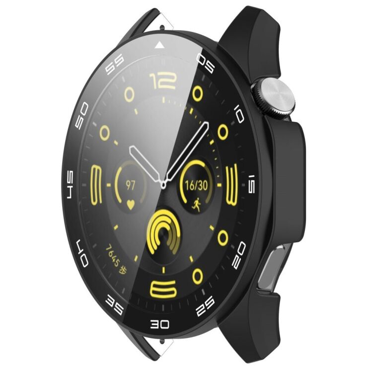 Защитный чехол Deexe Watch Case для Huawei Watch GT 4 (46mm) - Black: фото 2 из 8