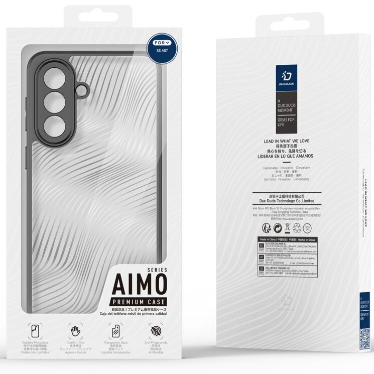 Защитный чехол DUX DUCIS Aimo Series для Samsung Galaxy A57 (A576) - Black (406104B) Защитный чехол DUX DUCIS Aimo Series для Samsung Galaxy A57 (A576) - Black: фото 10 из 11
