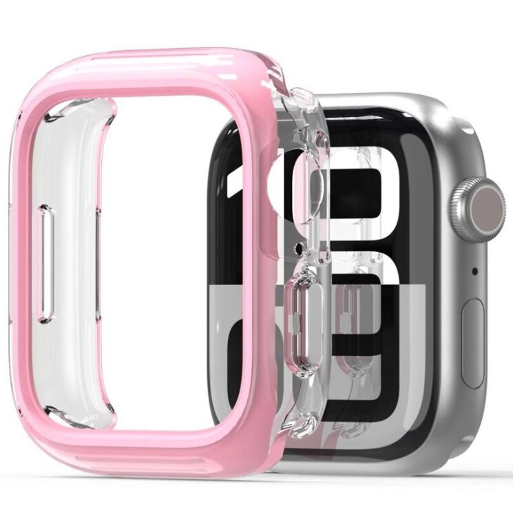 Захисний чохол DUX DUCIS Camo Series для Apple Watch 10 46 mm - Pink: фото 1 з 11
