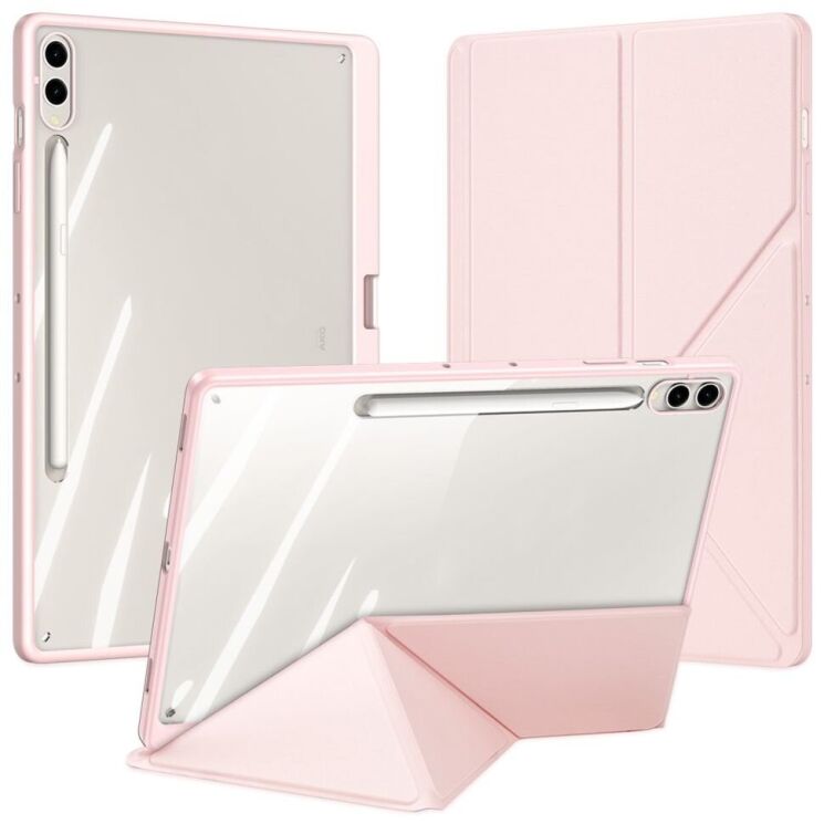 Защитный чехол DUX DUCIS Magi Series для Samsung Galaxy Tab S9 Plus / S9 FE Plus (X810/816/610/616) - Pink: фото 2 из 12