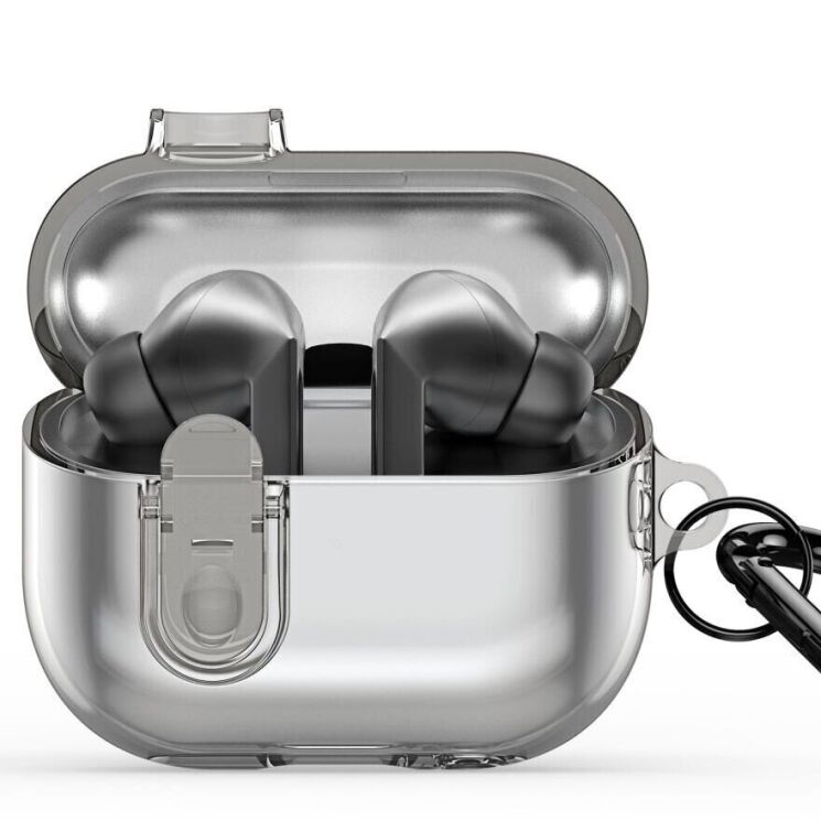 Защитный чехол Dux Ducis Seci Series для Samsung Galaxy Buds 3 / Buds 3 Pro - Grey: фото 2 из 11