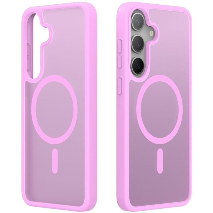 Защитный чехол DUX DUCIS Yind Series для Samsung Galaxy S25 Plus (S936) - Rose Pink: фото 2 из 9