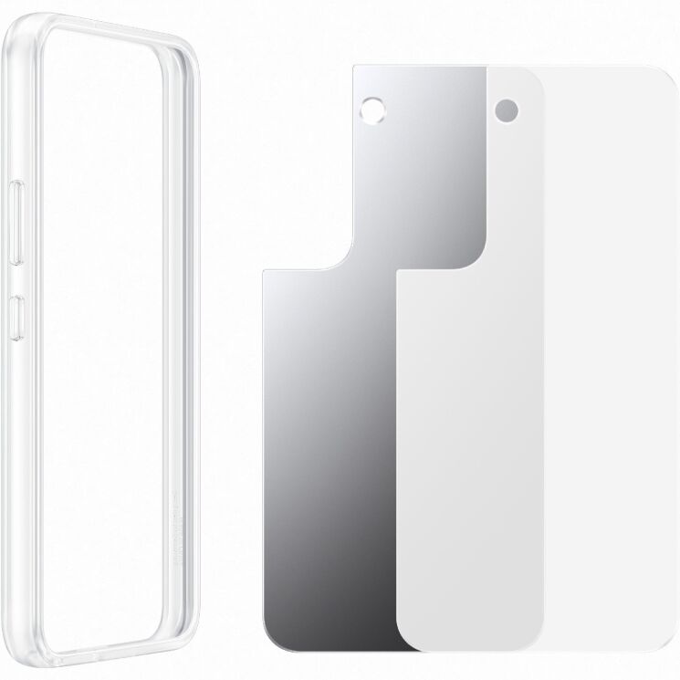 Защитный чехол Frame Cover для Samsung Galaxy S22 (S901) EF-MS901CTEGRU - Transparency: фото 5 из 5
