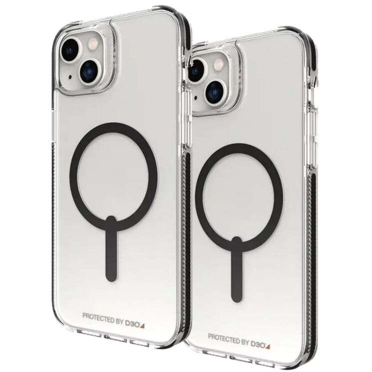 Защитный чехол Gear4 Piccadilly Snap Magsafe для Apple iPhone 14 (702010107) - Black: фото 8 из 8