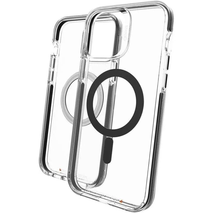 Защитный чехол Gear4 Piccadilly Snap Magsafe для Apple iPhone 14 (702010107) - Black: фото 4 из 8