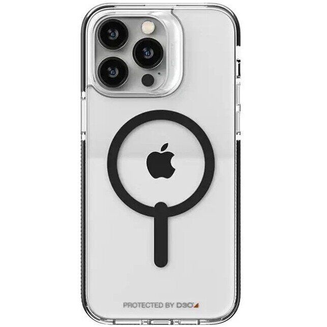 Защитный чехол Gear4 Piccadilly Snap Magsafe для Apple iPhone 14 (702010107) - Black: фото 6 из 8