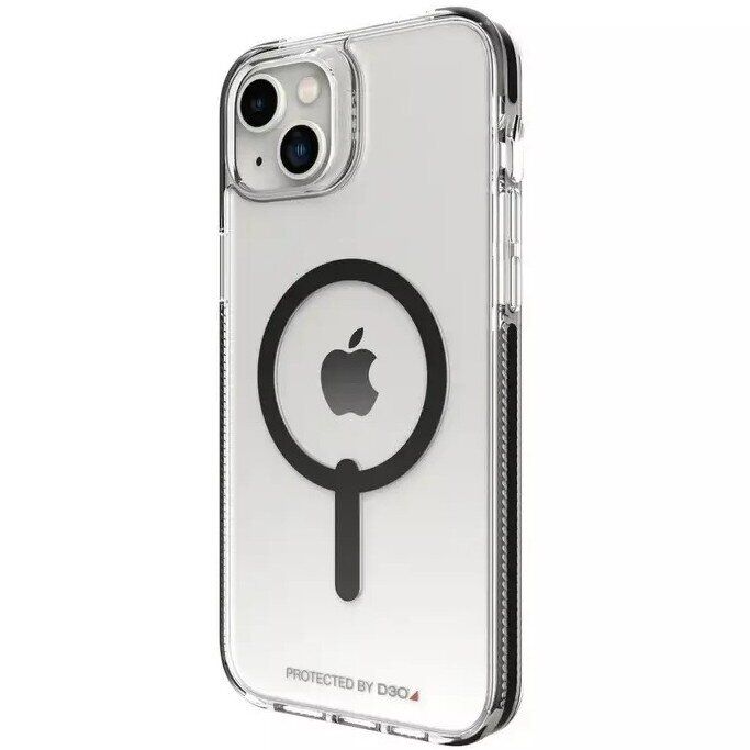 Защитный чехол Gear4 Piccadilly Snap Magsafe для Apple iPhone 14 (702010107) - Black: фото 3 из 8
