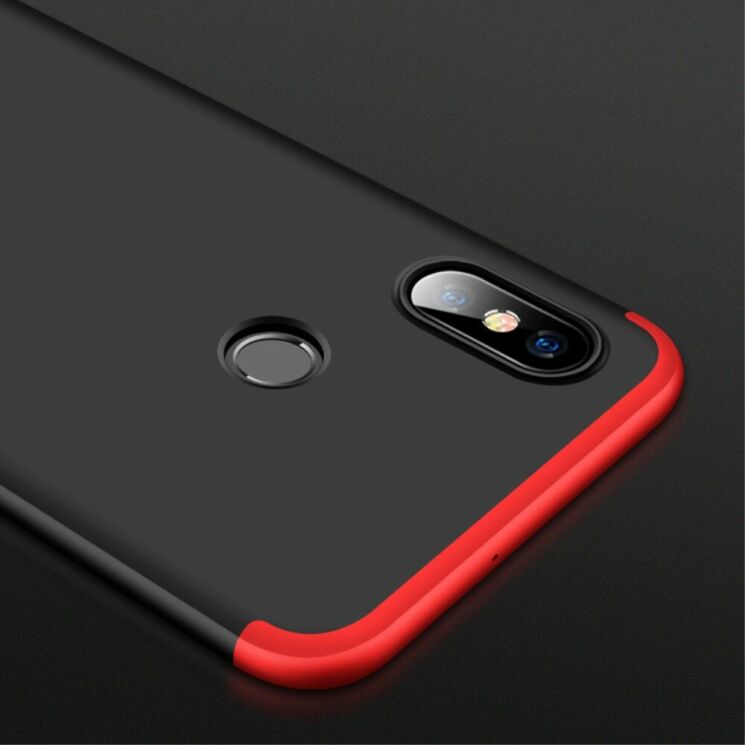 Защитный чехол GKK Double Dip Case для Xiaomi Mi 8 - Black / Red (139861BR) Защитный чехол GKK Double Dip Case для Xiaomi Mi 8 - Black / Red: фото 11 из 20
