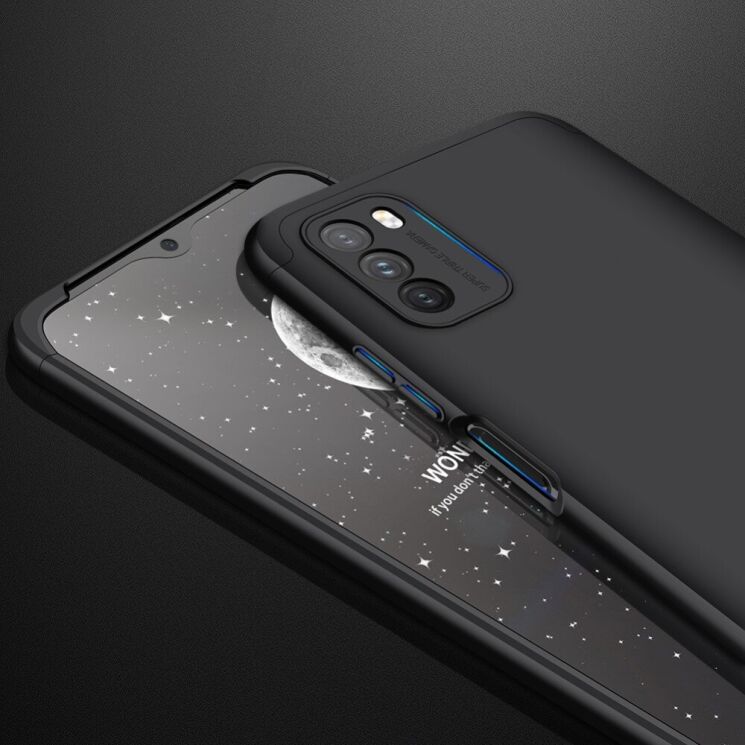 Защитный чехол GKK Double Dip Case для Xiaomi Poco M3 - Black: фото 6 из 14
