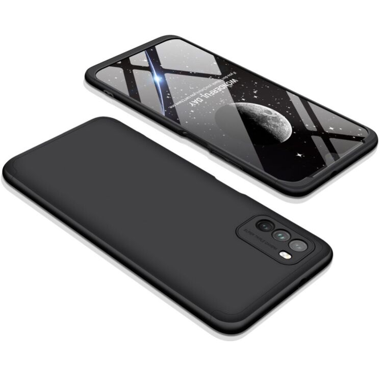 Защитный чехол GKK Double Dip Case для Xiaomi Poco M3 - Black: фото 2 из 14
