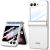 Защитный чехол GKK Magnetic Fold для Samsung Galaxy Flip 6 - Silver: фото 1 из 9