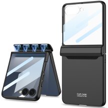 Защитный чехол GKK Magnetic Fold для Samsung Galaxy Flip 7 - Black: фото 1 из 8