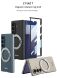 Защитный чехол GKK UltraThin Stand для Samsung Galaxy Fold 7 - Black (383847B). Фото 2 из 7