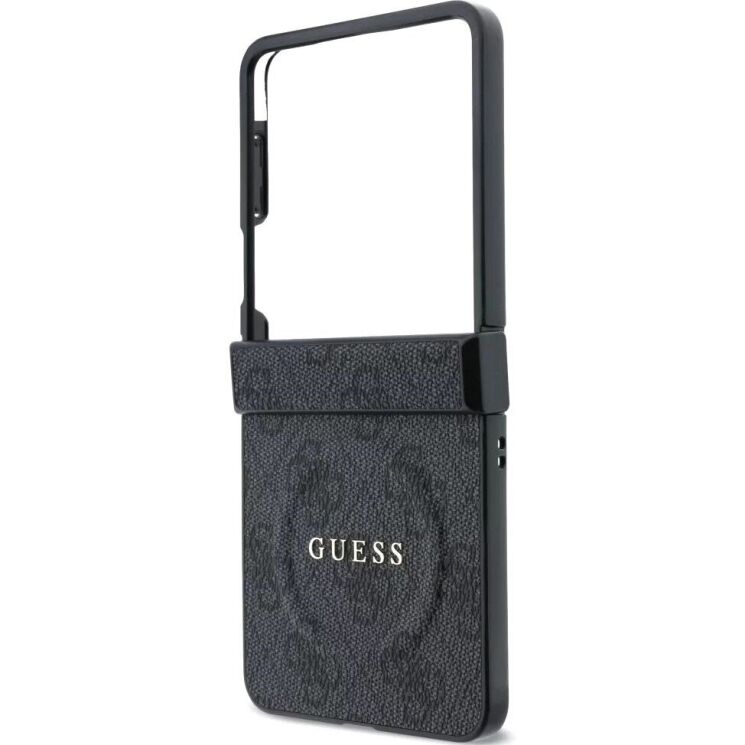 Защитный чехол Guess 4G Classic MagSafe для Samsung Galaxy Flip 8 (GUHMZF8P4MSEGCK) - Black (423576B) Защитный чехол Guess 4G Classic MagSafe для Samsung Galaxy Flip 8 (GUHMZF8P4MSEGCK) - Black: фото 6 из 7