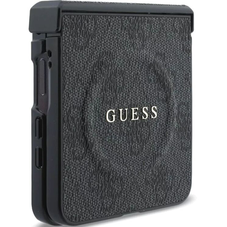 Защитный чехол Guess 4G Classic MagSafe для Samsung Galaxy Flip 8 (GUHMZF8P4MSEGCK) - Black (423576B) Защитный чехол Guess 4G Classic MagSafe для Samsung Galaxy Flip 8 (GUHMZF8P4MSEGCK) - Black: фото 2 из 7