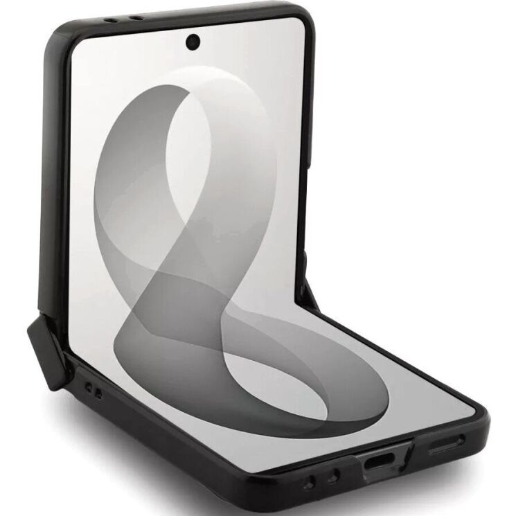 Защитный чехол Guess 4G Classic MagSafe для Samsung Galaxy Flip 8 (GUHMZF8P4MSEGCK) - Black (423576B) Защитный чехол Guess 4G Classic MagSafe для Samsung Galaxy Flip 8 (GUHMZF8P4MSEGCK) - Black: фото 5 из 7